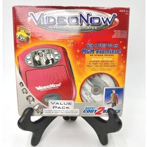 Tiger Electronics VideoNow Personal Video Player Red Value Pack Agent Cody Banks